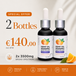 Broad Spectrum CBD Oil 2x 3500mg - Florida Orange