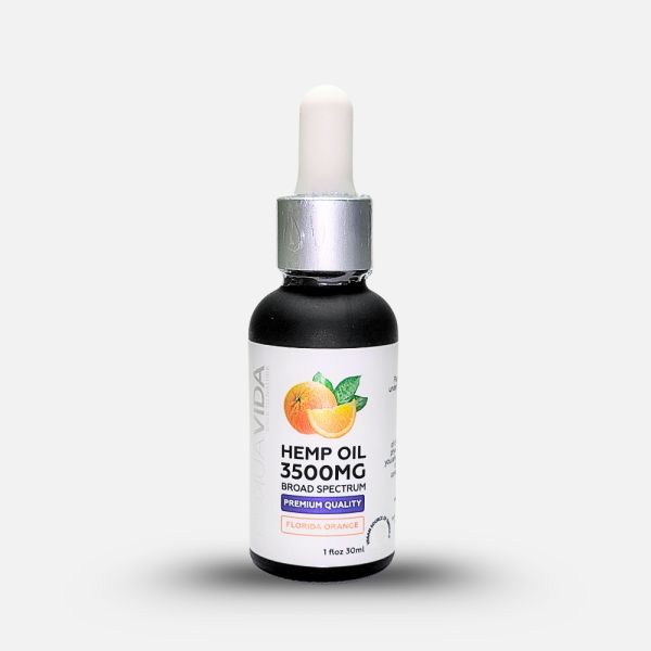 Broad Spectrum CBD Oil 3500mg - Florida Orange