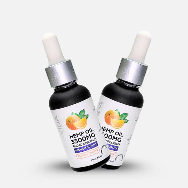 Broad Spectrum CBD Oil 2x 3500mg - Florida Orange